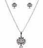 Stainless Steel Tree Of Life Pendant & Pierced Stud Earring Set (£1.80 Each)