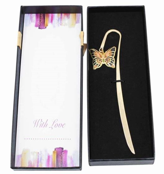 Cloisonne Enamel Butterfly Bookmark (£2.95 Each)