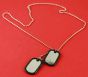 Double Dog Tag Necklace (70p Each)