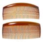 Plain Tortoiseshell Hair Comb (approx.12p each,24p per pair)