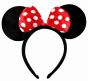 Polka-Dot Bow Mouse Ears 