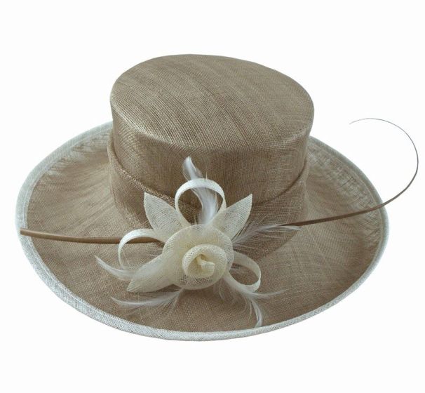 Sinamay Flower Hat