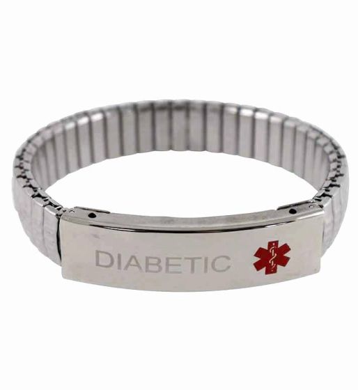 DIABETIC Medical Alert Bracelet  (£1.80 Each)
