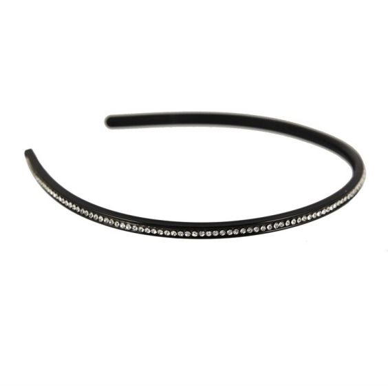 Diamante Black Alice Band (25p each)