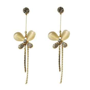 Venetti Diamante Butterfly Drop Earrings (95p Each)