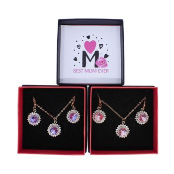 Mother's Day Necklace And Earrings Gift Set (£2.45 Each)