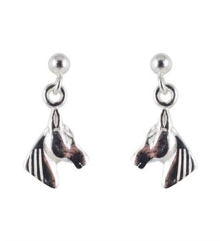 Silver Horse Drop Earrings (£3.95 Each)