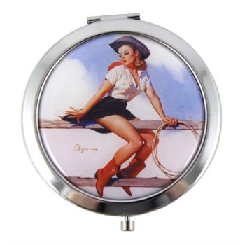 Assorted Pin-up Girl Compact Mirrors