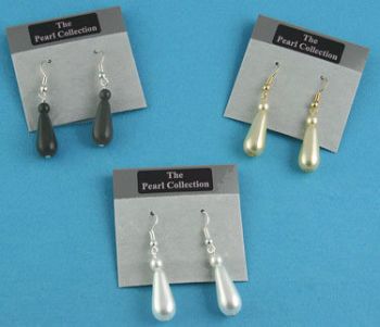 Pearl Drop Earrings (35p Each)