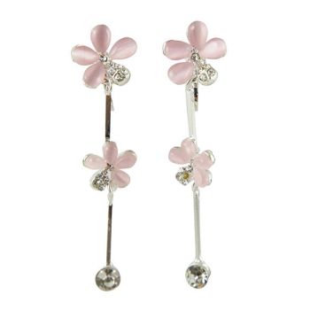 Venetti Diamante Flower Clip-on Earrings (£1.25 Each)