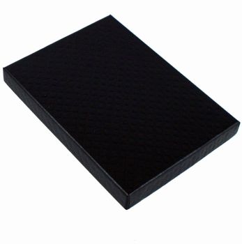 Black Diamond Pattern Card Necklace Box