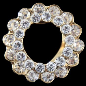Venetti Diamante Scarf Clip/Brooch (£1.20 Each)