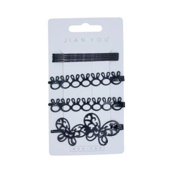 Black Assorted Hair Grips (Only 45p Per Card)