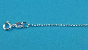 Silver Mini Belcher Chain