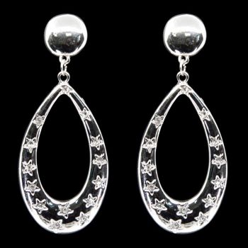 Venetti Collection Diamante Drop Earrings (£1.40 Per Pair)