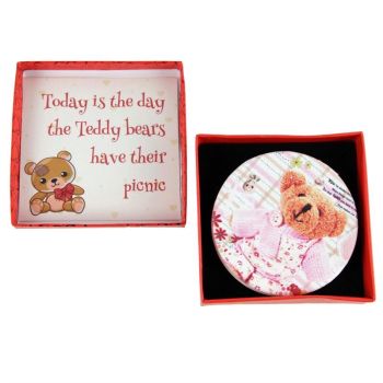 Teddy Compact Mirror Gift Offer (£1.90 Each)
