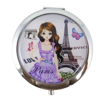 Assorted Girl Compact Mirror (£1.25 Each)