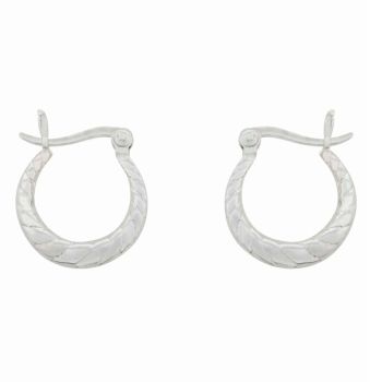 Silver Creole Earrings (£3.50 Each)