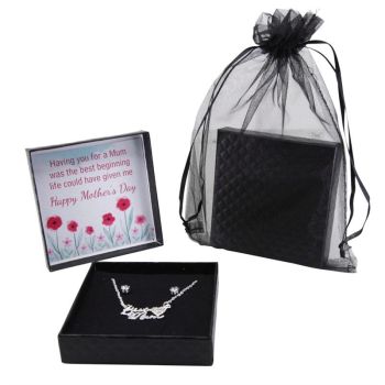 Mother's Day Necklace And Earrings Set (£1.90 Each)