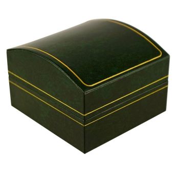 Green Leatherette Elsinore Hoop Earring Box (£1.50 each)
