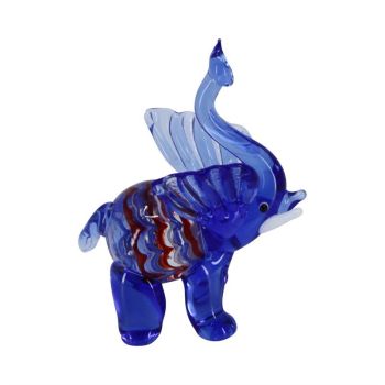 Murano Style Elephant Glass Figurine (£2.55 Each)