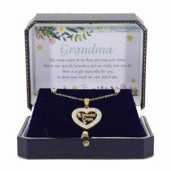 Grandma Earrings And Pendant Gift Set (£3.10 Each)