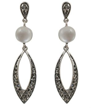 Venetti Diamante Pierced Drop Earrings (£1.30 Per Pair)