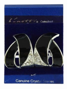 Venetti Diamante & Enamelled Clip-on Stud Earrings (85p Each)