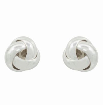 Silver knot stud Earrings (£4.10 Each)