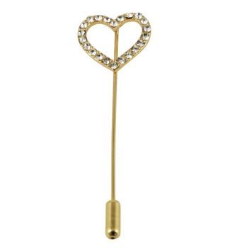 Venetti Diamante Heart Pin (70p Each)