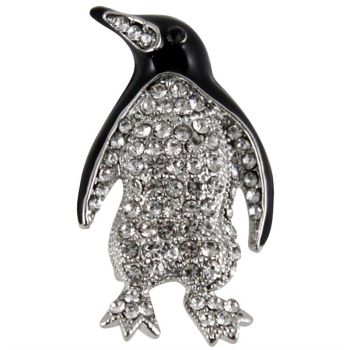 Venetti Diamante Penguin Brooch (£1.50 Each)