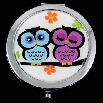 Assorted Owl Compact Mirrors (£1.25 Each)