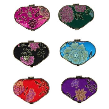 Chinese Tapestry Compact Mirror (35p Each)