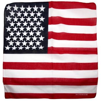 American Flag Bandana 