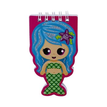 Glittery Mermaid Notepads (25p Each)