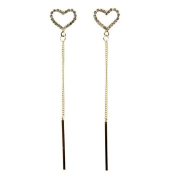 Venetti Diamante Heart Drop Earrings (95p Each)