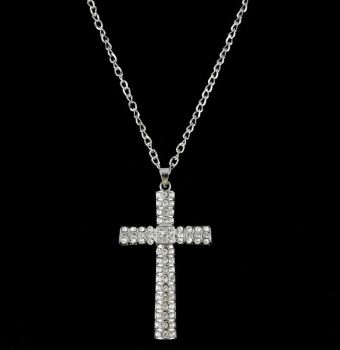 Diamante Cross Pendant (£1.20 Each)