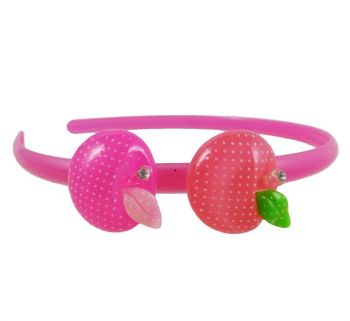 Assorted Polka Dot Apple Alice Band  (approx.30p per card)