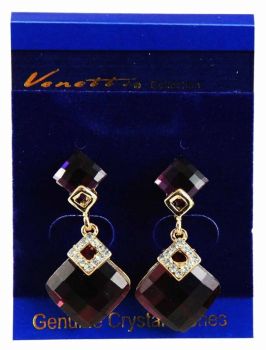 Venetti Diamante Clip-On Earrings (95p per Pair)