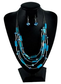 Mother Of Pearl Necklace & Earring Set (£1.25 each)