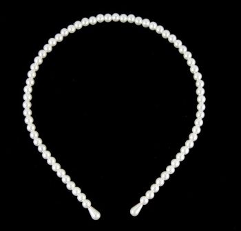 Ivory Pearl Style Alice Bands (30p Each)