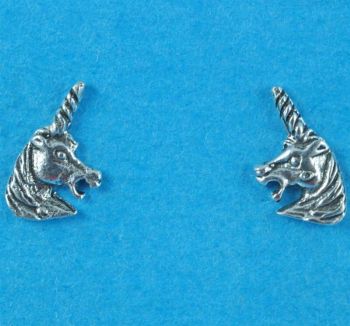 Silver Unicorn Stud Earrings (£1.80 Each)