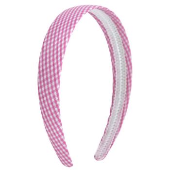 Back to School Wide Gingham Alice Bands (30p Each)