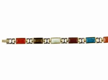 Ladies Two-Tone Magnetic Bracelet (£5.75 each)