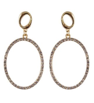 Venetti Diamante Pierced Drop Earrings (£1.10 per Pair)