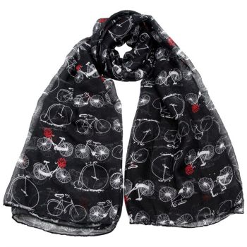 Bicycle Maxi Scarves (£1.65 Each)