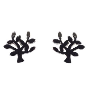 Silver Tree Of Life Stud Earrings (£2.20 Each)