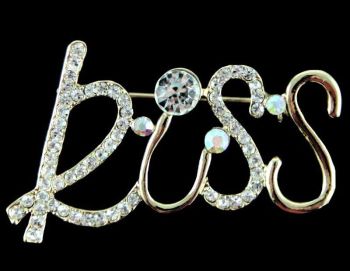 Venetti Diamante 'Kiss' Brooch (£1.20 Each)