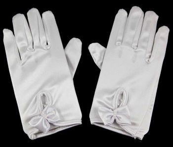 Satin Gloves 