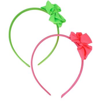 Assorted Neon Bow Alice Bands (35p Each)